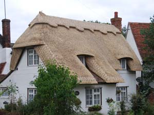 New Thatched Roof Completed By Master Thatchers